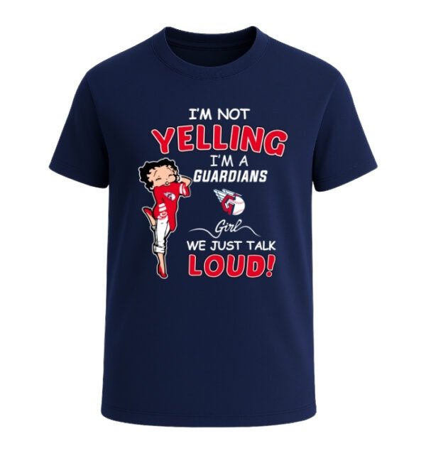 Cleveland Guardians girl,We Just Talk Loud!