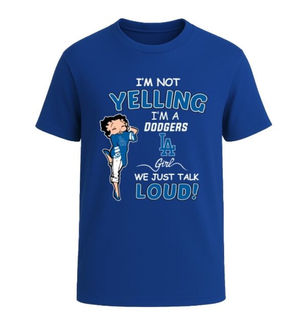 Los Angeles Dodgers girl,We Just Talk Loud!