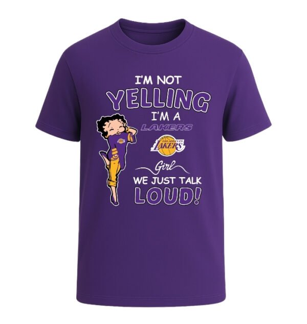 Los Angeles Lakers girl,We Just Talk Loud!