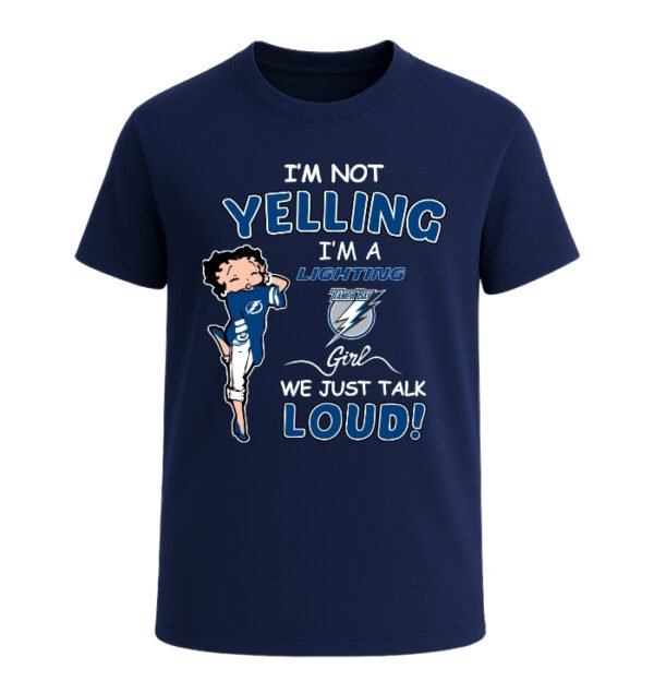 Tampa Bay Lightning girl,We Just Talk Loud!