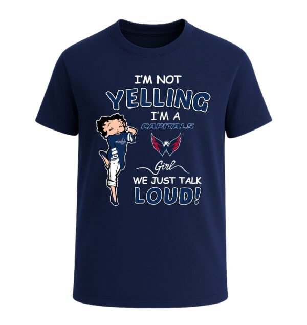 Washington Capitals girl,We Just Talk Loud!
